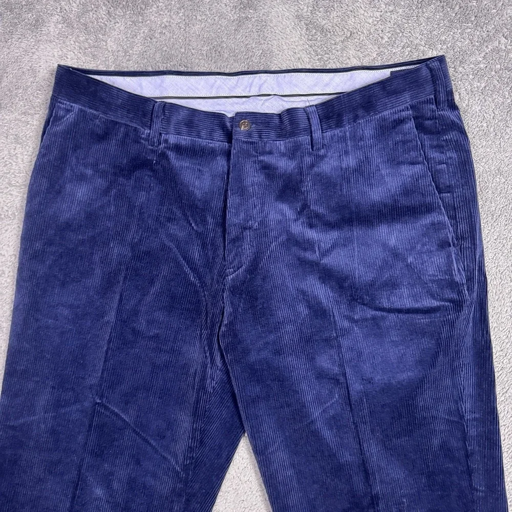 Polo Ralph Lauren Corduroy Pants Mens 38x30 Classic Fit Chino Trouser Pleated
